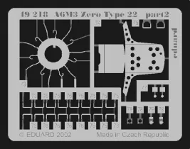 ED49218 A6M3 Zero Type 22 Detail Set