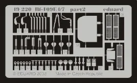 ED49220 Bf 109 E-4/E-7 Detail Set