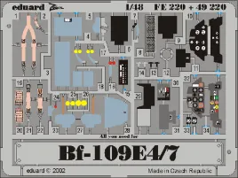 ED49220 Bf 109 E-4/E-7 Detail Set