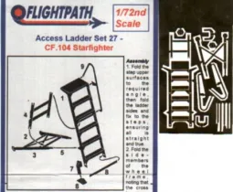 FP72128 CF-104 Starfighter Einstiegsleiter